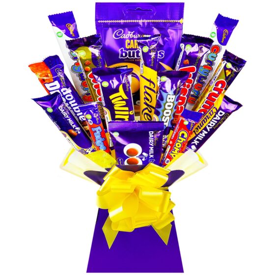 Cadbury Chocolate Bouquet Personalised Gift Chocolate Hamper For Him For Her