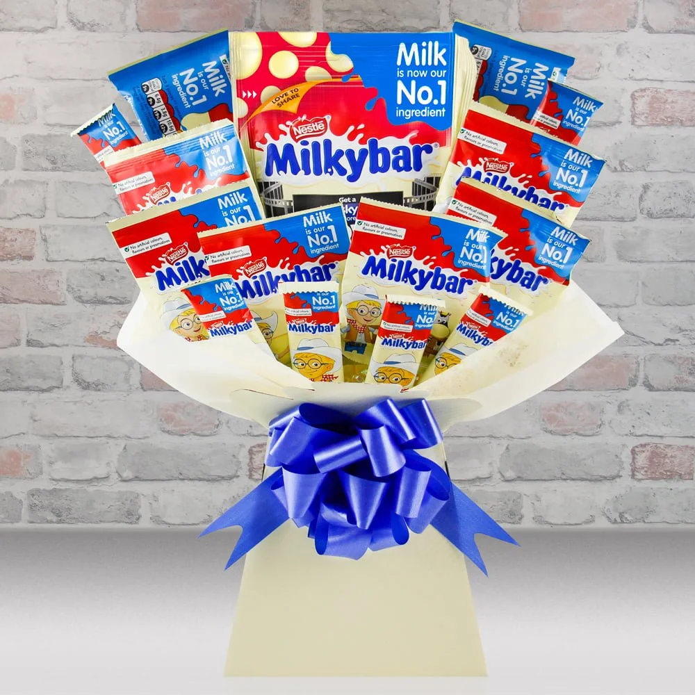Milkybar White Chocolate Bouquet Hamper