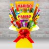 Fruit & Fizzy Sweets Bouquet Hamper Gift