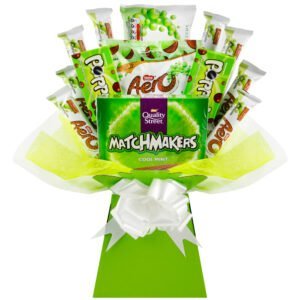 Mint Chocolate Bouquet - Mint Aero, Matchmakers & Poppets