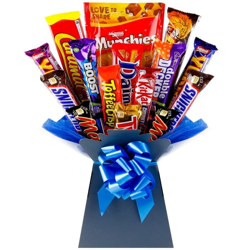 Best Gift For Men Chocolate Bouquet Hamper