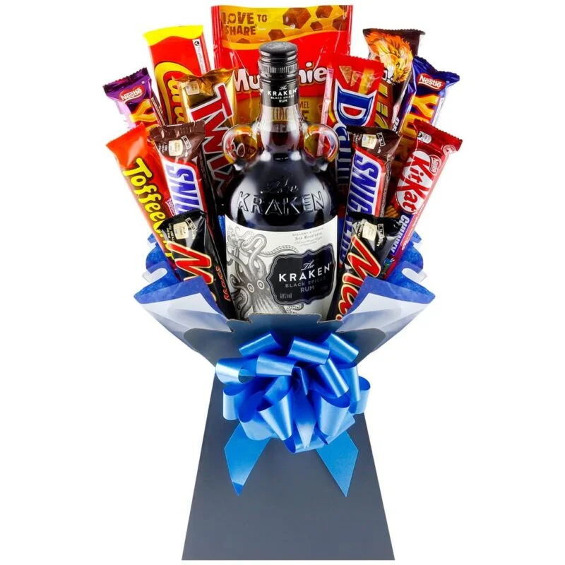 Dads & Lads Chocolate & Alcohol Bouquet - Perfect Alcohol Gifts