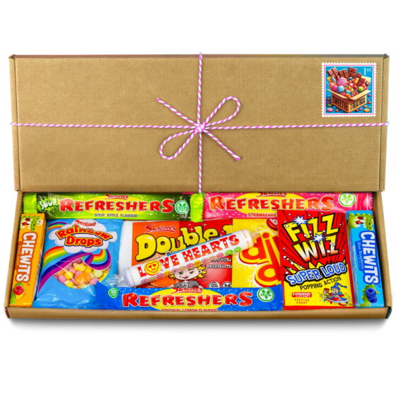 Sweetie Treatbox - Letter box Size Retro Sweets Hamper