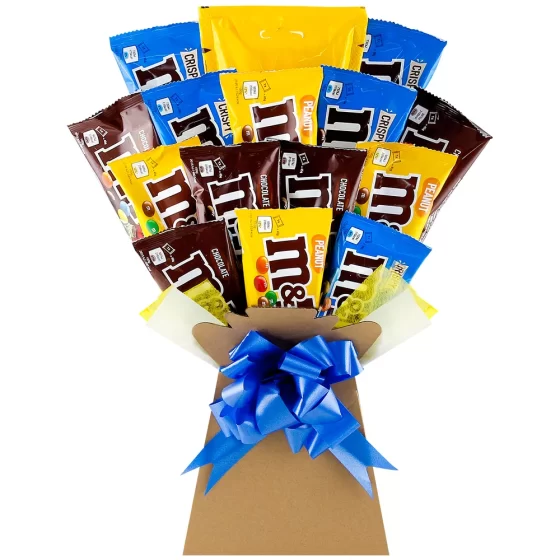 M&M's Chocolate Bouquet, Peanut, Crispy & Original M&M's