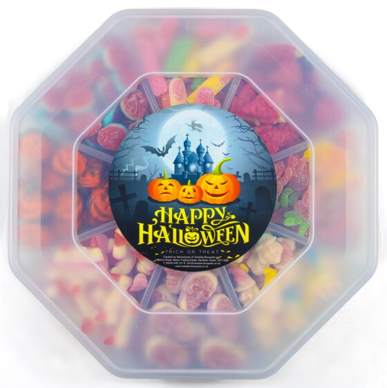 Halloween Pick n Mix Sweets Party Platter Cover