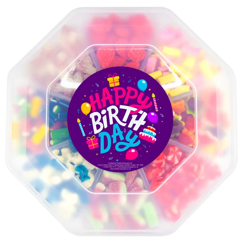 Happy Birthday Pick & Mix Sweets Platter