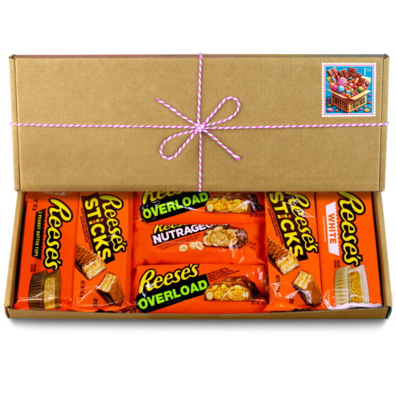 reeses chocolate hamper gift letterbox treatbox selection box