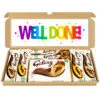 well done congratulations galaxy chocolate gift hamper