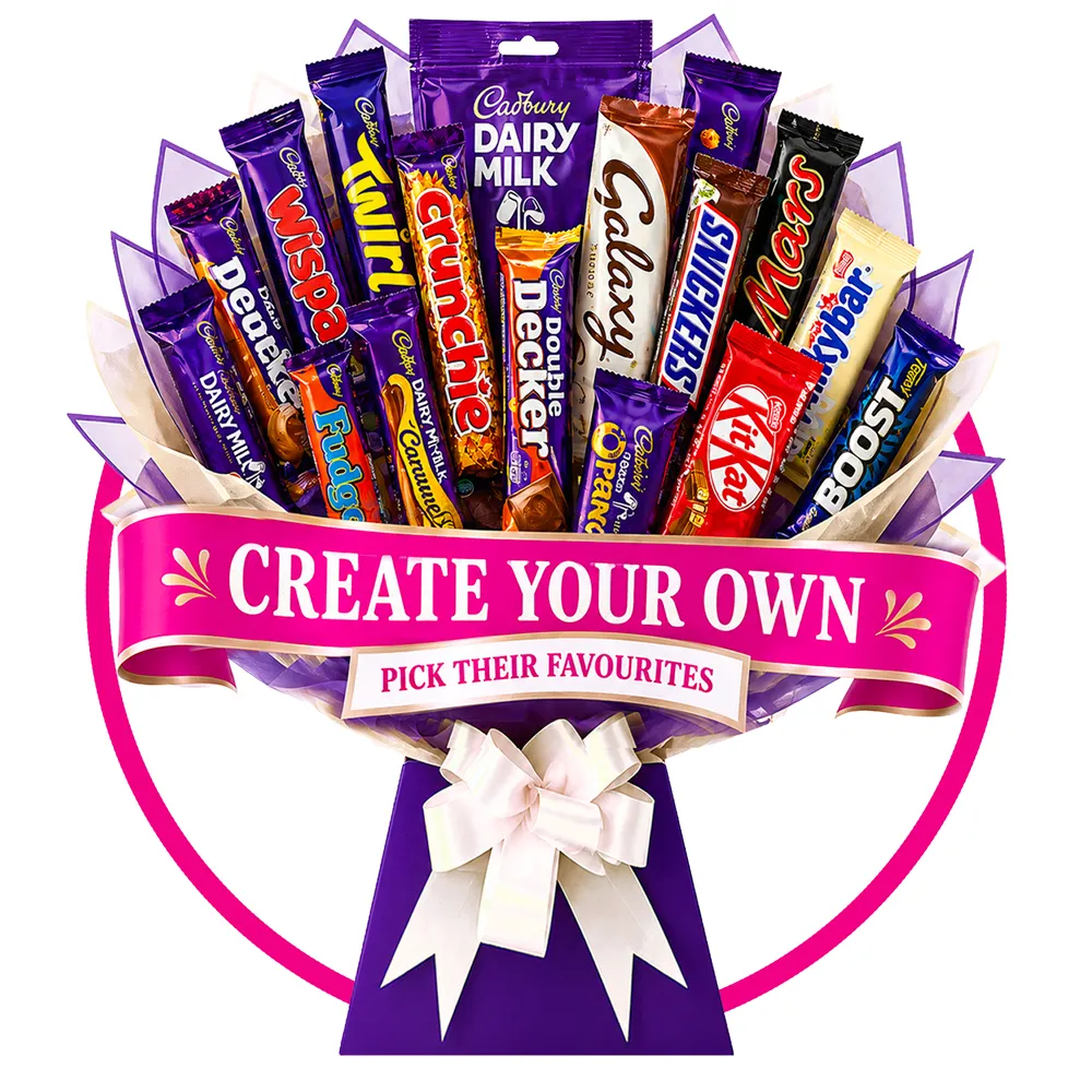 Create Your Own Chocolate Bouquet - Pick Their Favourites